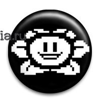 Значок "Flowey"  (Undertale) 4934 - фото 10887