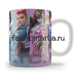 Кружка "Герои" (Overwatch) 4951 - фото 10958