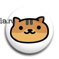 Значок "Neko Atsume" 5016 - фото 11142