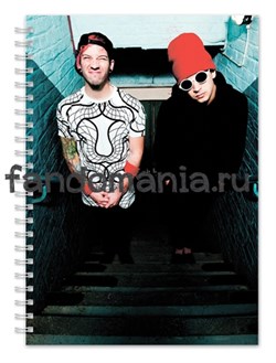 Блокнот "Twenty One Pilots" 5534 - фото 12403