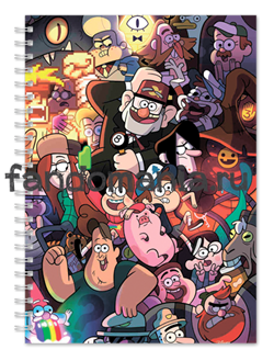 Блокнот "Gravity Falls" (Гравити Фолз) 5762 - фото 13152
