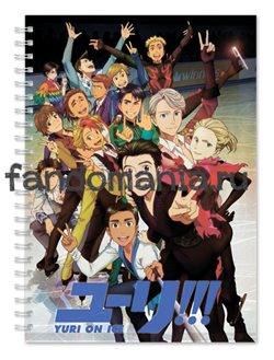 Блокнот "Yuri on Ice" (Юрий на льду) 5764 - фото 13156