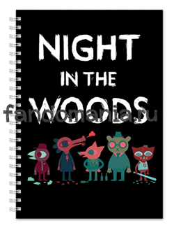 Блокнот "Night in the woods"   6055 - фото 13864