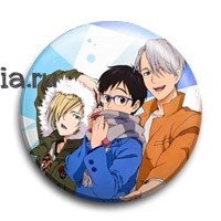 Значок "Юрий на льду" (Yuri on Ice)  6230 - фото 14316
