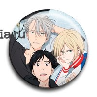 Значок "Юрий на льду" (Yuri on Ice)  6231 - фото 14318