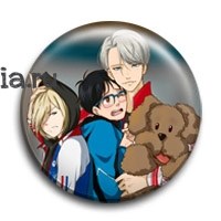 Значок "Юрий на льду" (Yuri on Ice)  6232 - фото 14320