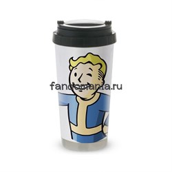 Термокружка стальная "Vault Boy" (Fallout) 6816 - фото 15902
