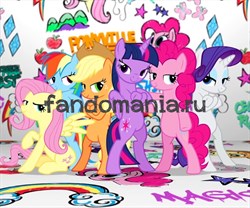 Коврик для мыши "My little pony" 7226 - фото 16909