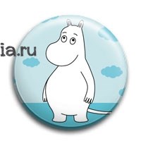 Значок "Муми-тролли" 7360 - фото 17463
