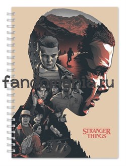 Блокнот "Очень странные дела" (Stranger Things)  7380 - фото 17528