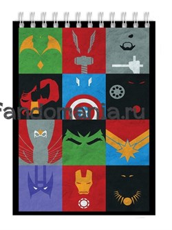 Блокнот "Марвел" (Marvel)    7542 - фото 18358