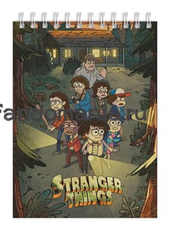 Блокнот "Очень странные дела"  (Stranger Things)  7559 - фото 18392