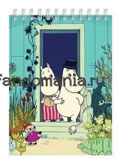 Блокнот "Муми-мама и муми-папа" (Муми-тролли) 7575 - фото 18428