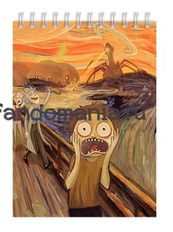 Блокнот "Рик и Морти" 7580 - фото 18438