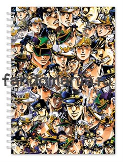 Блокнот "Jojo" (Невероятные приключения ДжоДжо) 7698 - фото 18715
