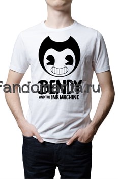 Футболка "Бенди и чернильная машина" (Bendy and the Ink Machine) 7727 - фото 18777