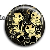 Значок "Бенди и чернильная машина" (Bendy and the Ink Machine) 8004 - фото 19932
