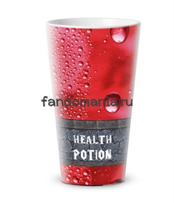 Кружка конусная "Зелье Жизни" (Health Potion) 8055 - фото 20210