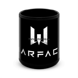 Большая черная кружка "Варфейс" (Warface) 8251 - фото 20985