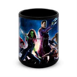 Большая черная кружка "Стражи Галактики" (MARVEL) 8308 - фото 21306
