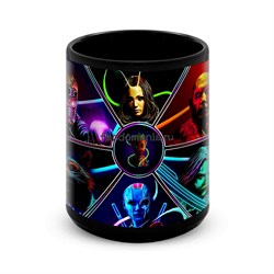 Большая черная кружка "Стражи Галактики" (Guardians of the Galaxy) 8315 - фото 21344