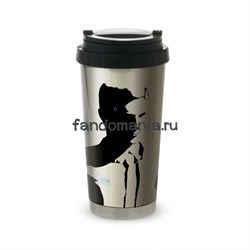 Термокружка стальная "Коннор" (Detroit: Become Human. Детройт: Стать человеком)  8440 - фото 21997