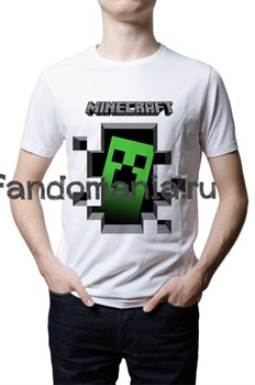 Футболка "Крипер" (Minecraft) 8648 - фото 22618