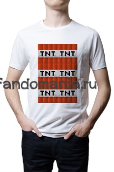 Футболка "TNT" (Minecraft) 8651 - фото 22624