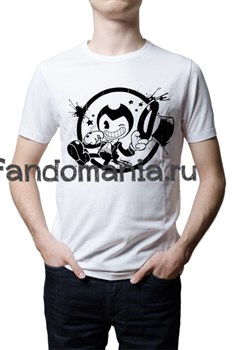 Футболка "Бенди и чернильная машина" (Bendy and the Ink Machine) 8663 - фото 22648