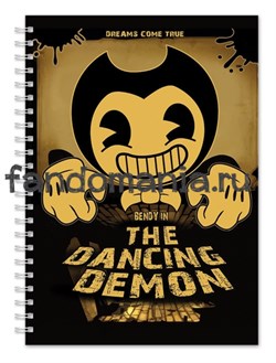 Блокнот "Бенди и чернильная машина" (Bendy and the Ink Machine) 8898 - фото 23287