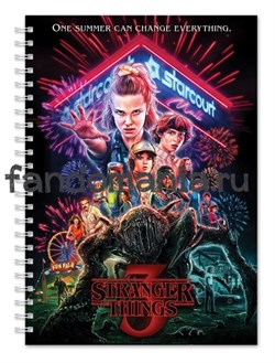 Блокнот "Очень странные дела" (Stranger Things) 10499 - фото 23976