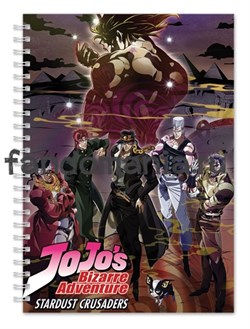 Блокнот "Невероятные приключения ДжоДжо" (JoJo) 10788 - фото 24768