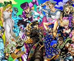 Коврик для мыши "JoJo’s Bizarre Adventure" 11029 - фото 25481