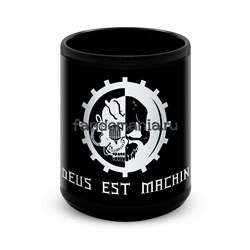 Большая черная кружка "Вархаммер 40000" (Warhammer 40K) 11050 - фото 25551