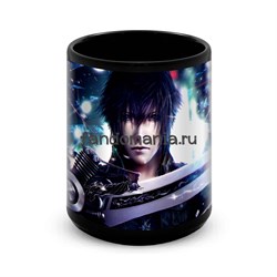 Большая черная кружка "Final Fantasy" 11069 - фото 25604