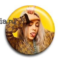 Значок "Билли Айлиш" (Billie Eilish) 11621 - фото 27359