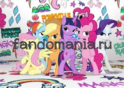 Открытка "My little pony" 11902 - фото 28192