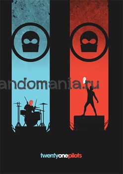 Открытка "Twenty One Pilots" 11954 - фото 28361