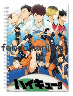 Блокнот "Волейбол" (Haikyuu!!) 12577 - фото 30202