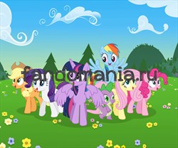 Коврик для мыши "My little pony" 13539 - фото 32809