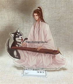 Акриловый стенд "Хаски и его учитель Белый Кот" Эрха 2ha 14590 - фото 36895