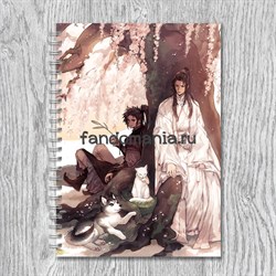 Блокнот "Хаски и его учитель Белый Кот" Эрха 2 ha 14888 - фото 37846