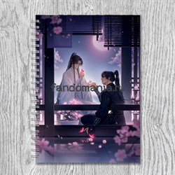 Блокнот "Хаски и его учитель Белый Кот" Эрха 2 ha 14889 - фото 37848