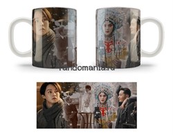 Кружка "Зимняя бегония"  дорама Winter Begonia   Bin Bian Bu Shi Hai Tang Hong 15057 - фото 38299