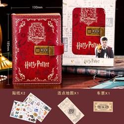 Подарочный блокнот "Гриффиндор"  Гарри Поттер 15465 - фото 39769