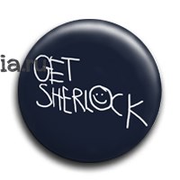 Значок "Get Sherlock" (Шерлок) SH088ВA0 - фото 4041