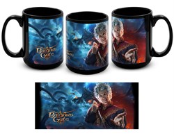 Большая черная кружка "Астарион" Baldur`s Gate 15819