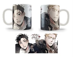 Кружка "Шампанское и розы" манхва 15932