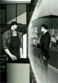 Открытка "Под зеленым светом" манхва 15977