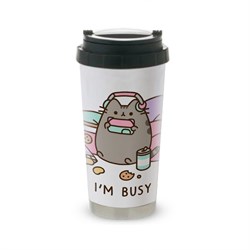 Термокружка стальная "Pusheen" I'm Busy 16073